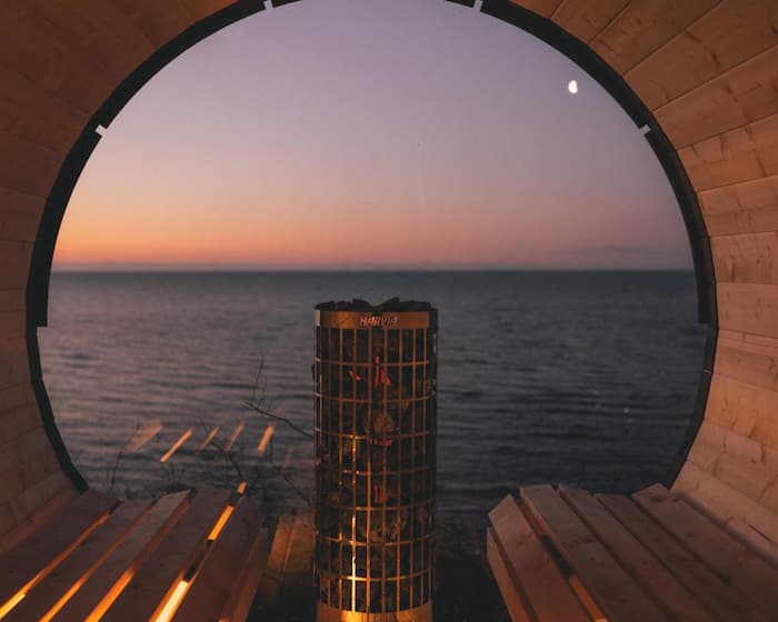 Leuchtturm Sauna Ostsee