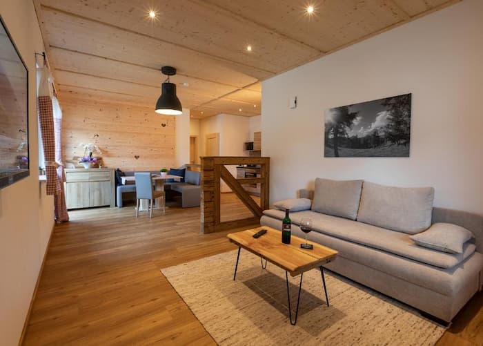 Schlaminger Tauern Apartment Wohnzimmer