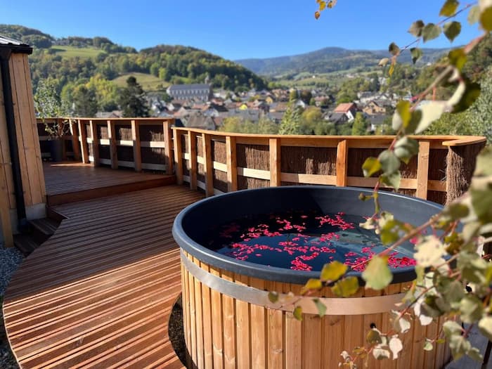 Domaine des Constellations hot tub